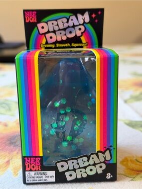 🩵 NeeDoh Glitter Dream Drop Squeeze Toy 🩵